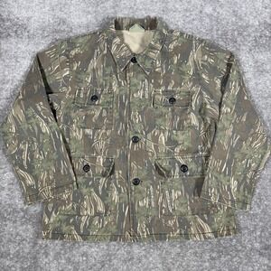 Vintage 90s Rothco JR G.I. BDU Shirt Smokey Branch Camo‎ Y2K Size 16 **Button